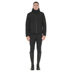 Veste imperméable et coupe-vent pour homme, noir - Equestro