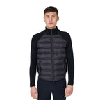 Equestro Veste hybride en maille homme AW26