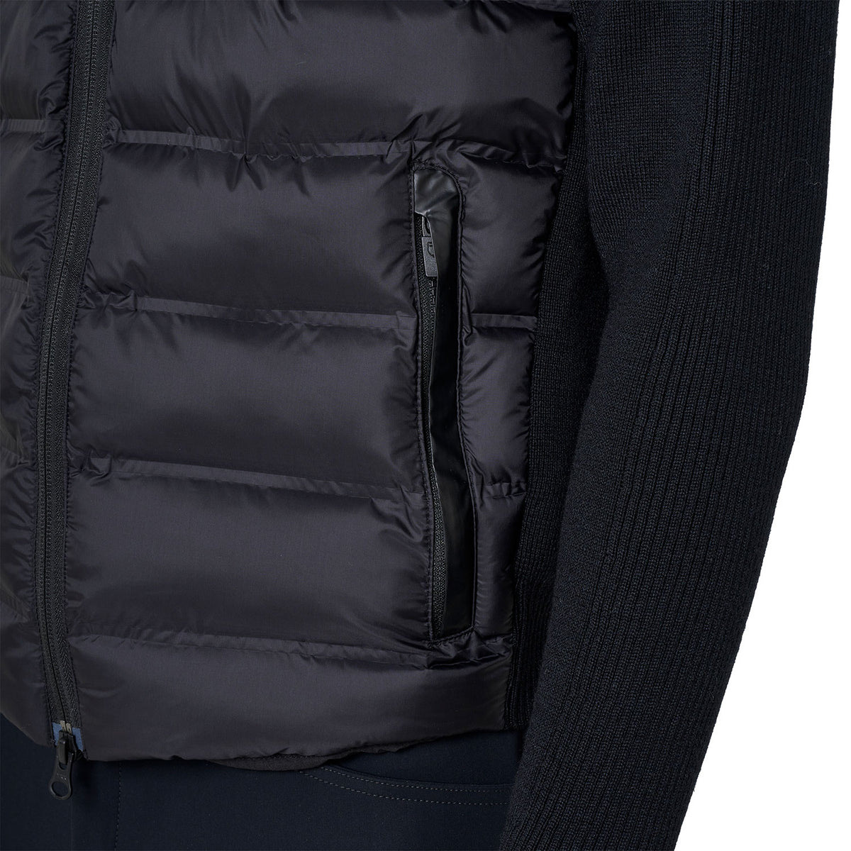 Equestro Veste hybride en maille homme AW26