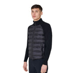 Equestro Veste hybride en maille homme AW26