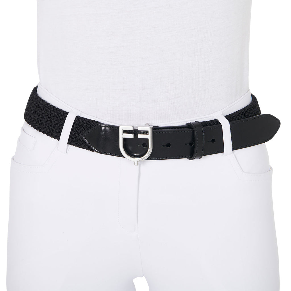 Ceinture cuir élastique - Equestro SS 26