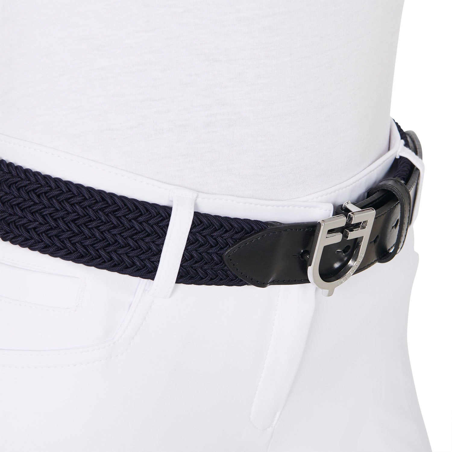 Ceinture cuir élastique - Equestro SS 26