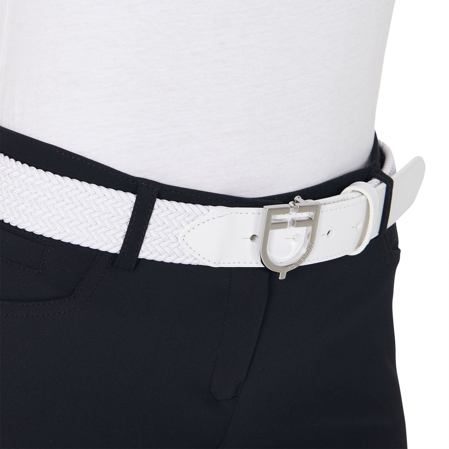 Ceinture cuir élastique - Equestro SS 26
