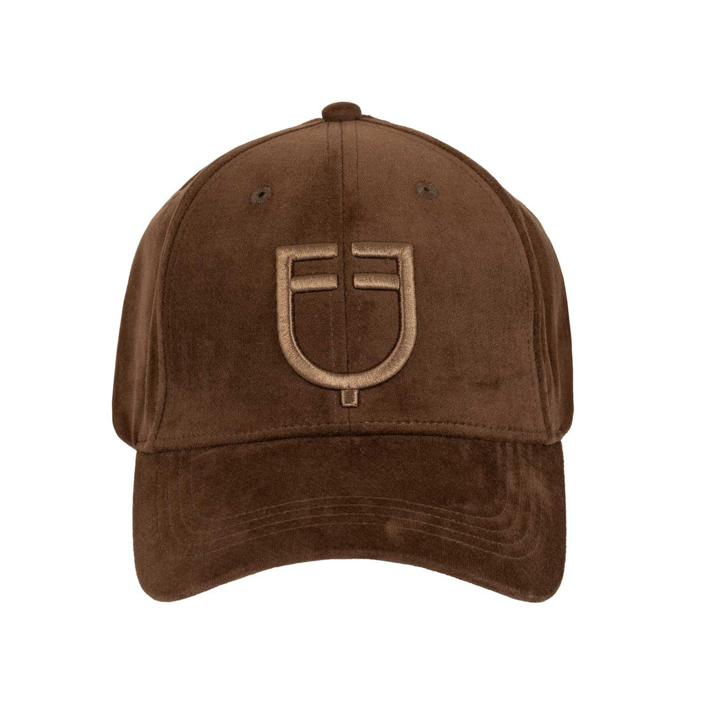 Equestro Casquette effet velours AW26