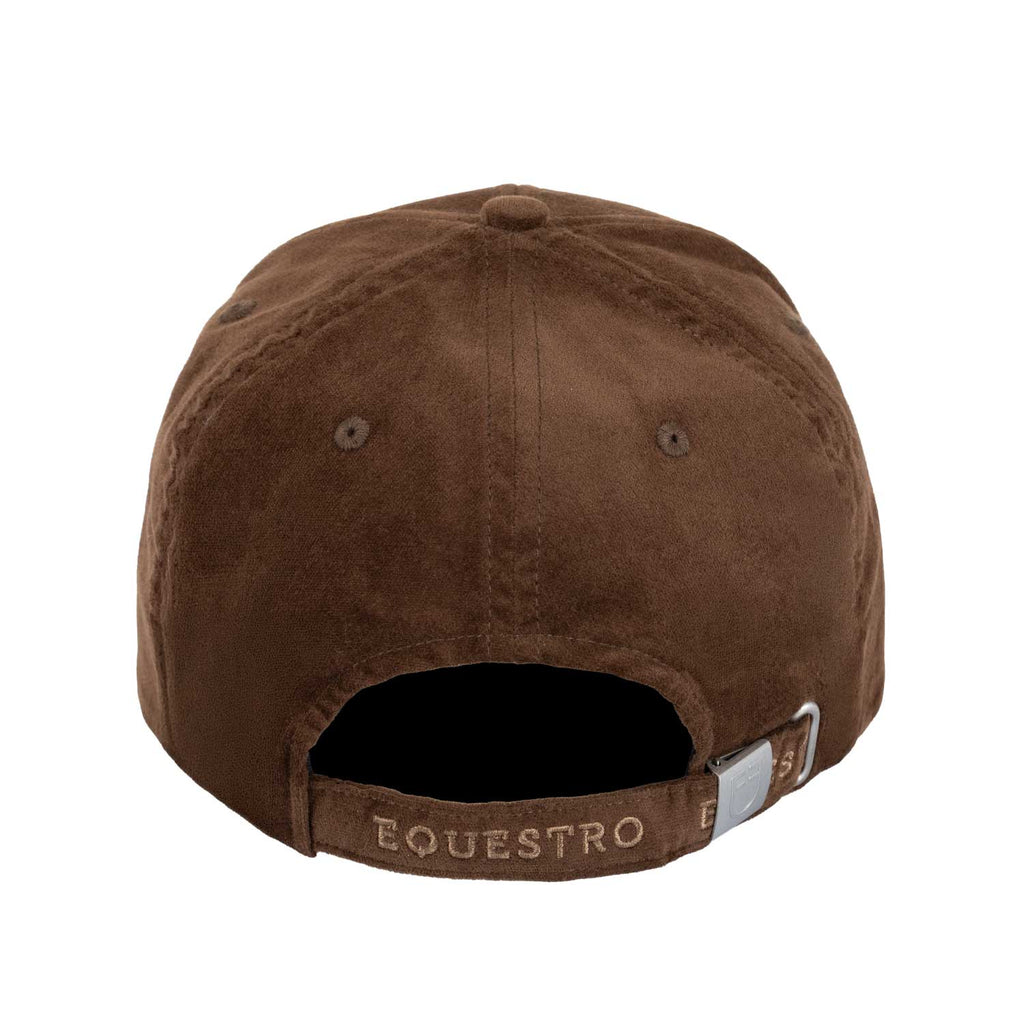 Equestro Casquette effet velours AW26