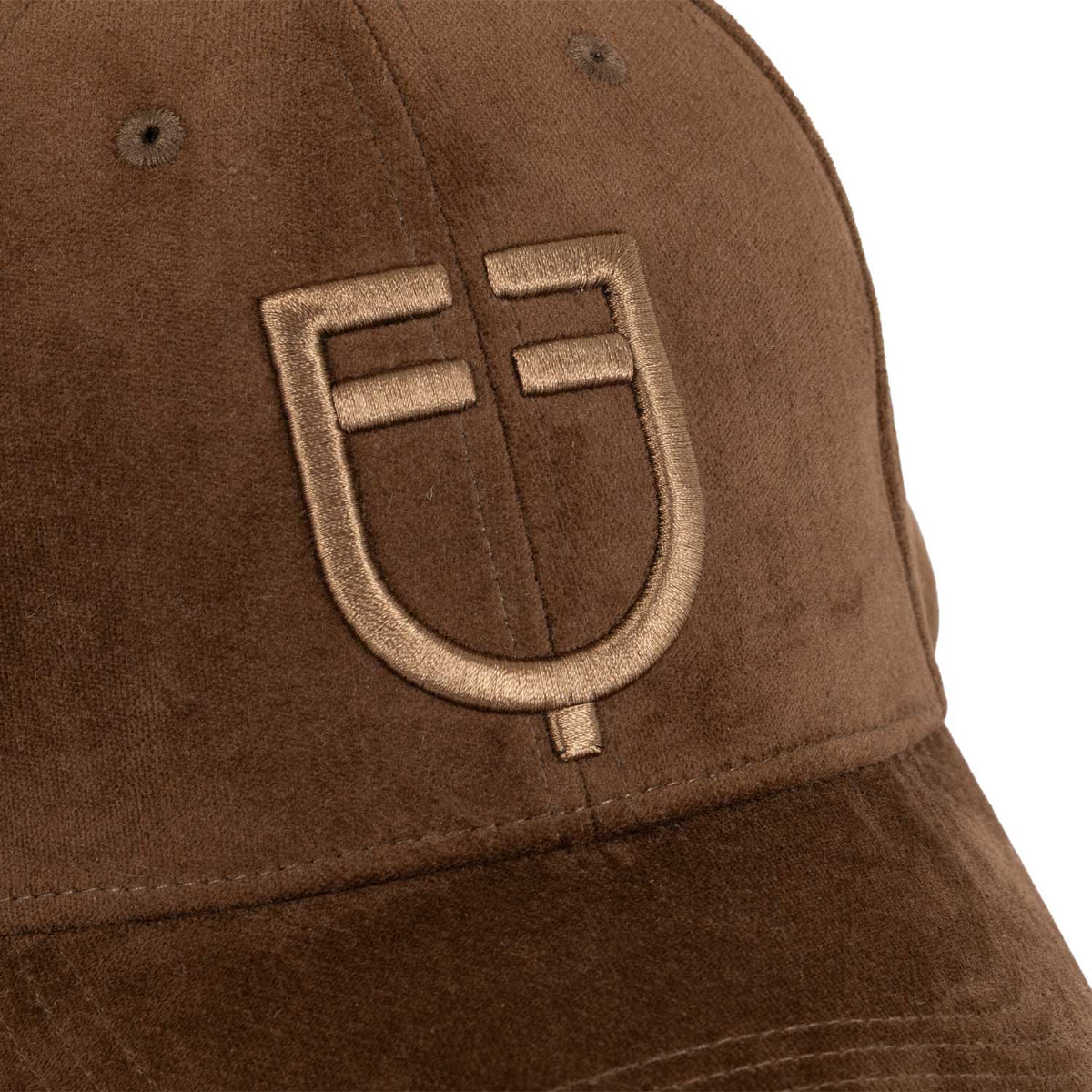 Equestro Casquette effet velours AW26