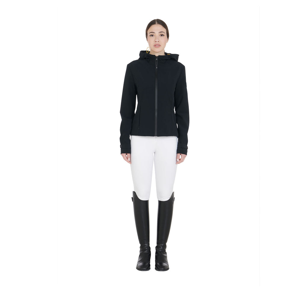 Veste softshell slim, Black - Equestro Spring / Summer 25