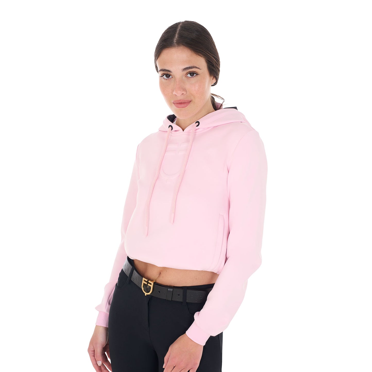 Sweat à capuche court, Ballerina - Equestro Spring / Summer 25