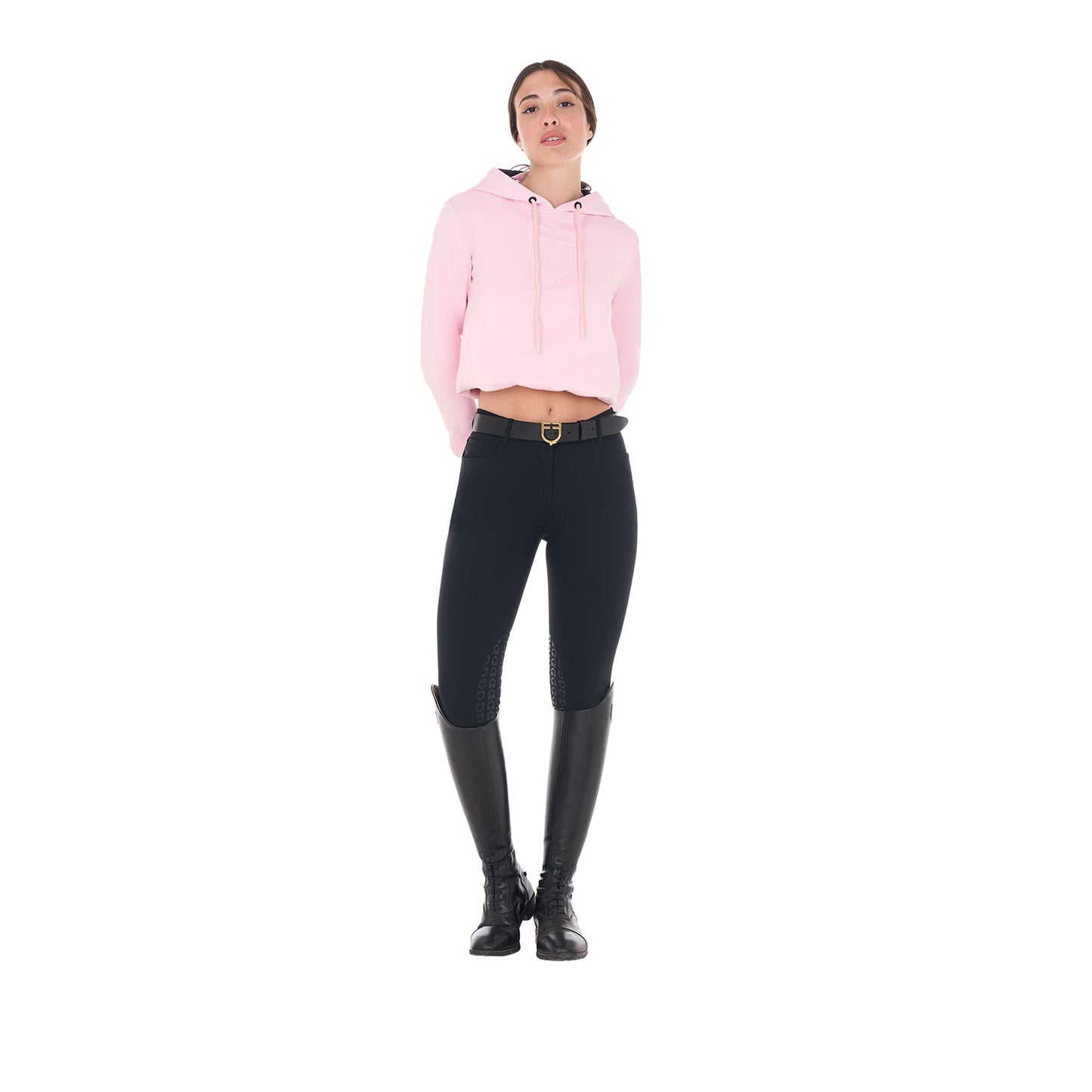 Sweat à capuche court, Ballerina - Equestro Spring / Summer 25