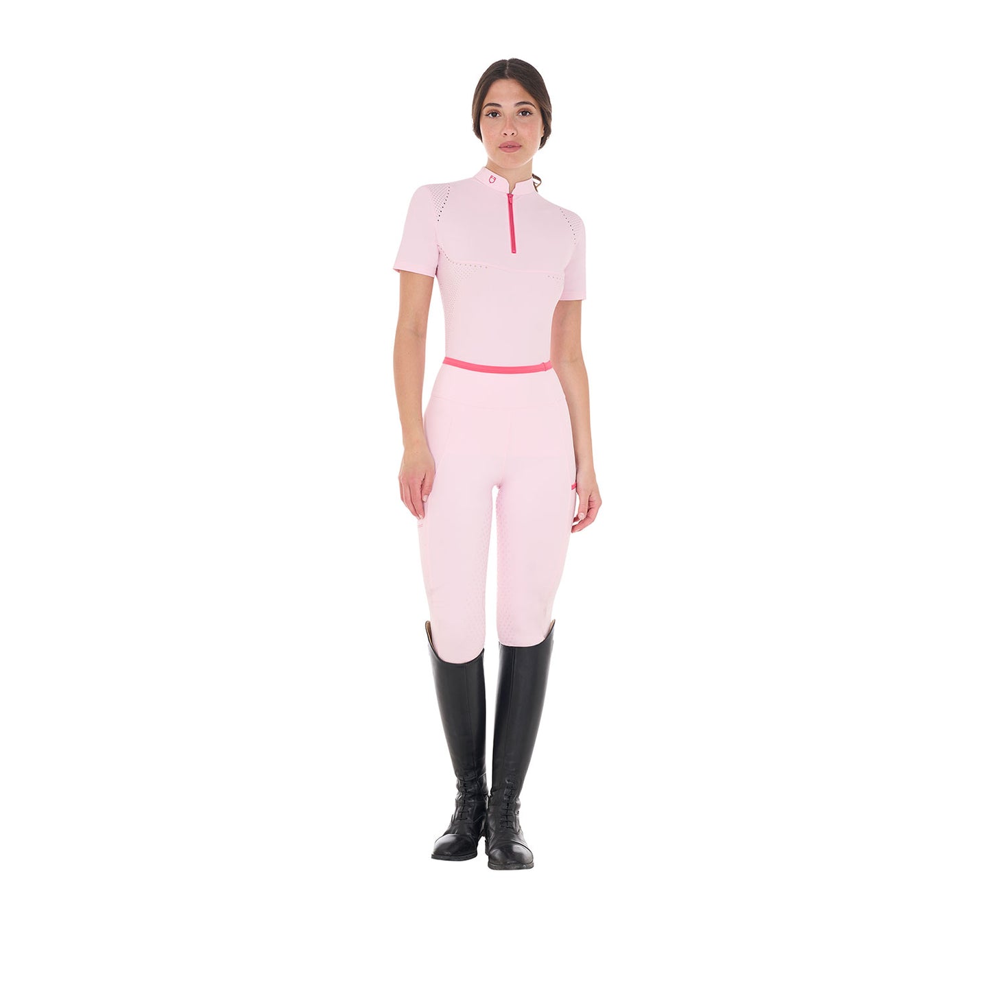 Polo d'entraînement respirant, Ballerina - Equestro Spring / Summer 25