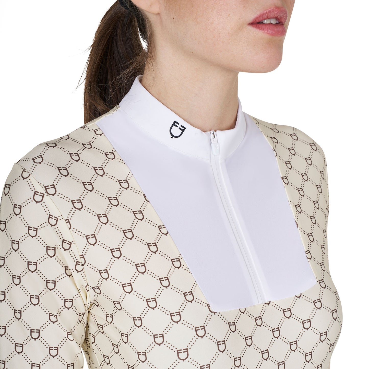 Polo de compétition Monogram - Equestro AW 25