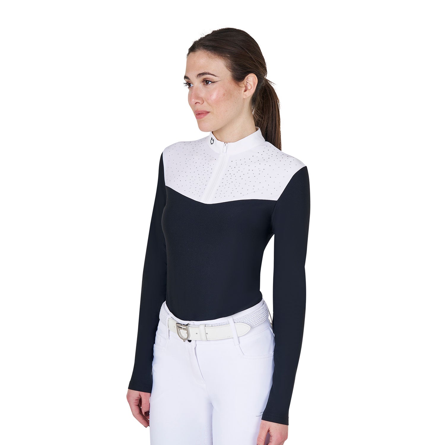 Polo de compétition Strass - Equestro AW 25