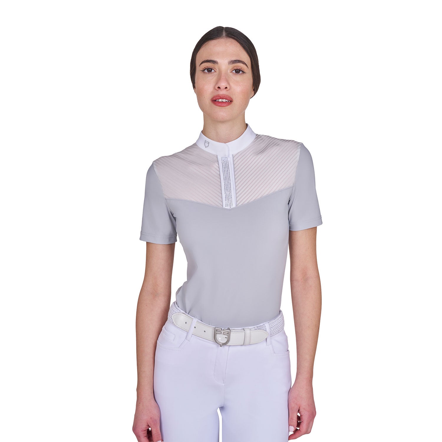 Haut de concours Élégant Rhinestone - Equestro SS 26