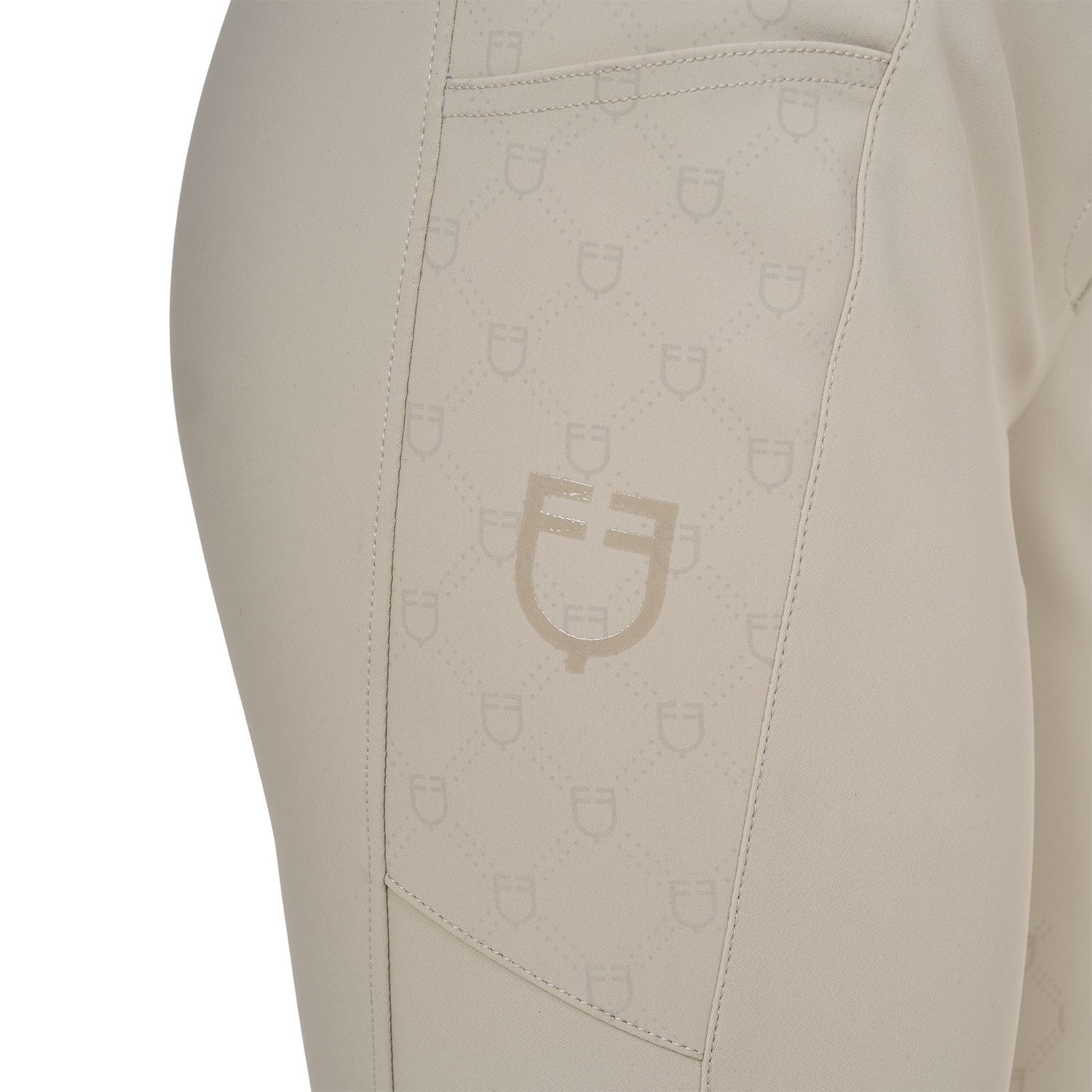 Pantalon taille Haute, Monogram full grip - Equestro SS 26