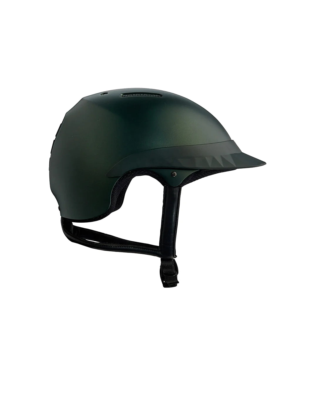 Casque Gravity S, Vert emeraude, Mat (sans visière et mousse) - NACA