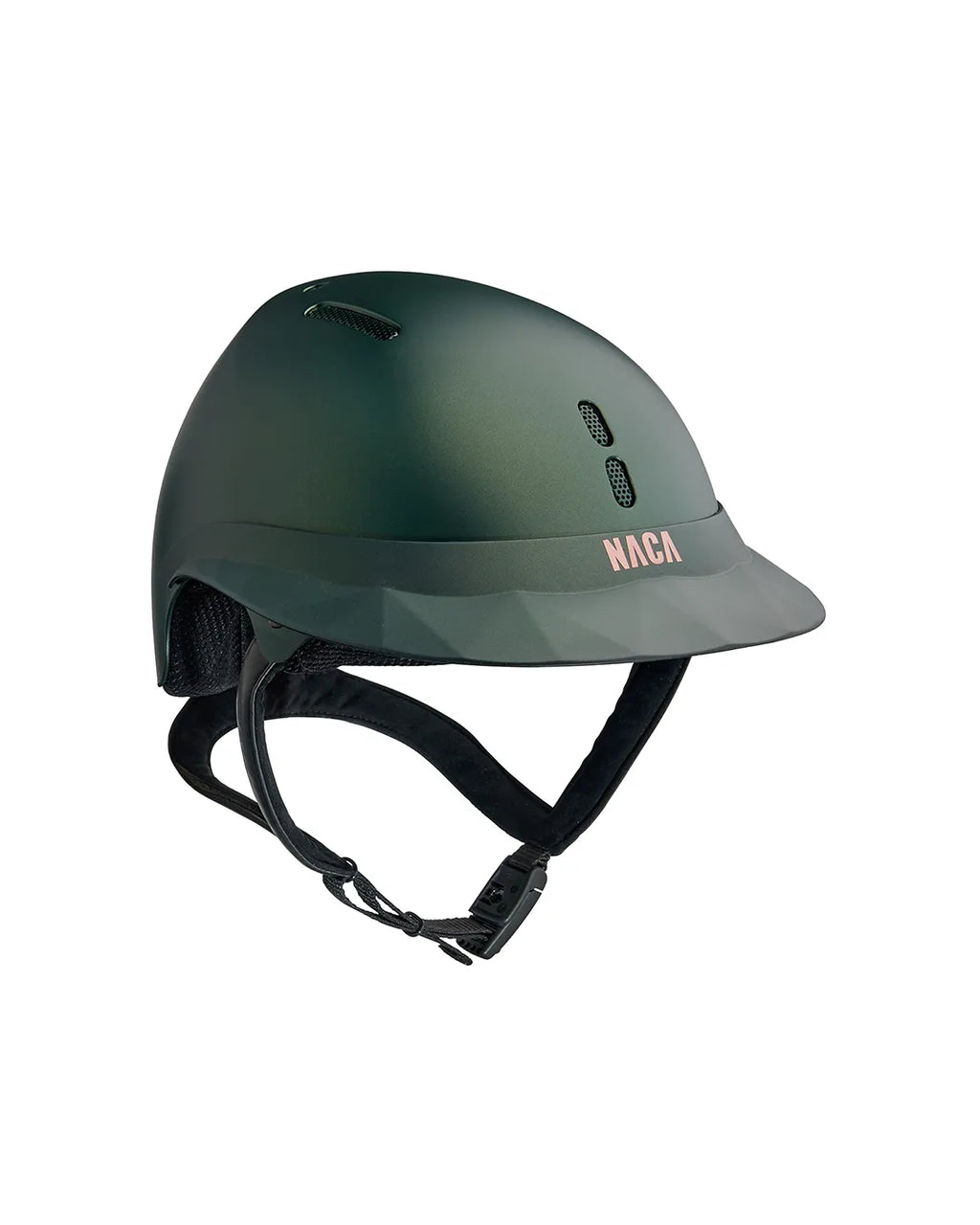 Casque Gravity S, Vert emeraude, Mat (sans visière et mousse) - NACA