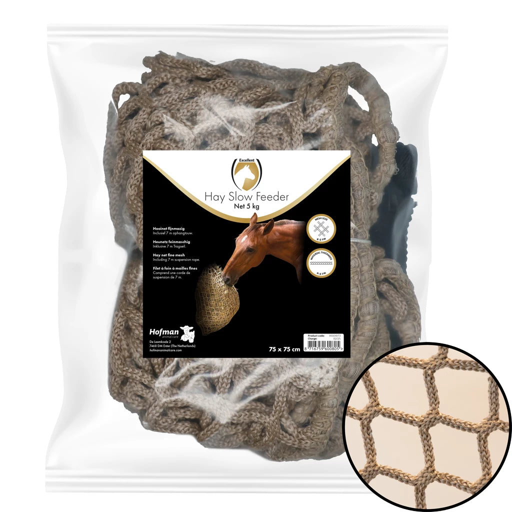 Filet à foin (45mm), contenance 5kg