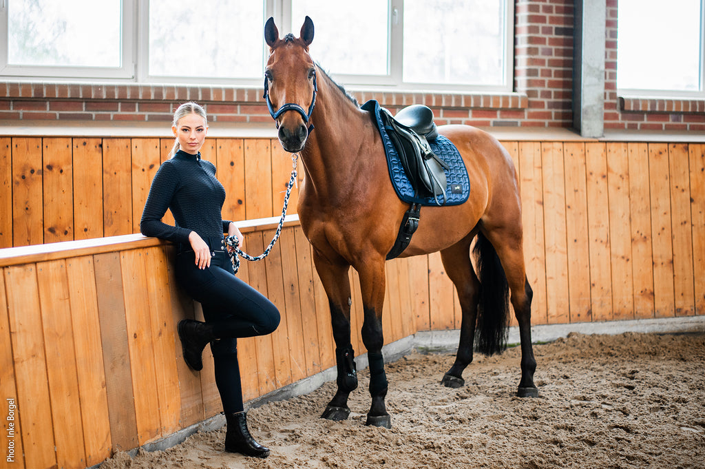 Tapis Velvet balance Pad, night  - Schockemöhle