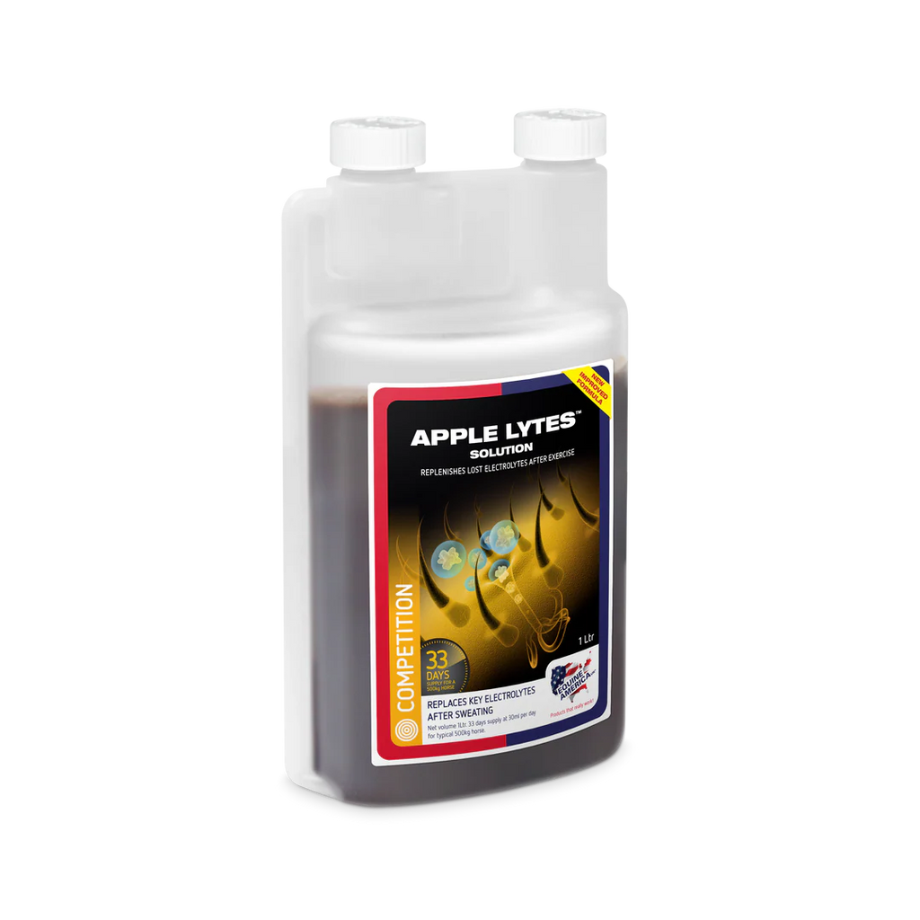Apple lytes, remplacer les électrolytes - Equine America