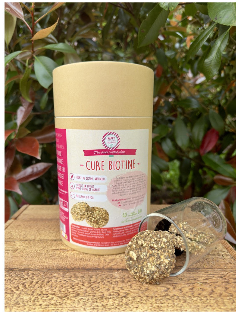Cure Biotine, Stimule la pousse d'une corne - Happy Crackers
