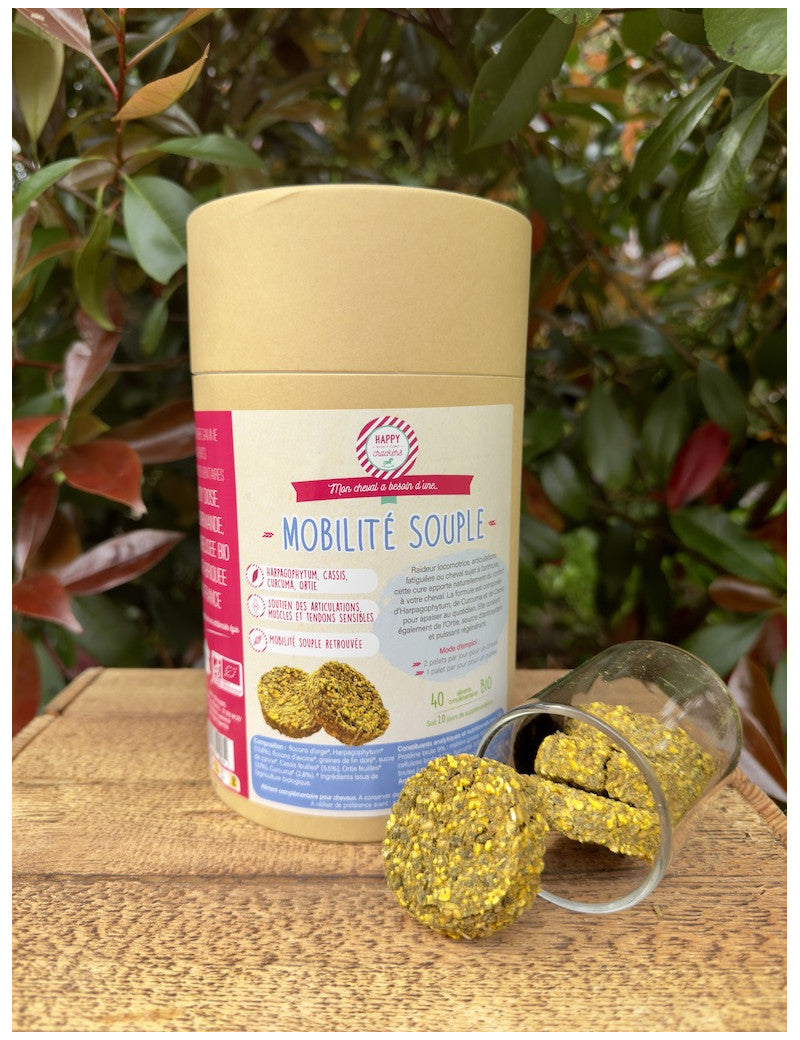 Digestion d’herbivores, Stimule la flore cellulolytique, bien-être digestif - Happy Crackers