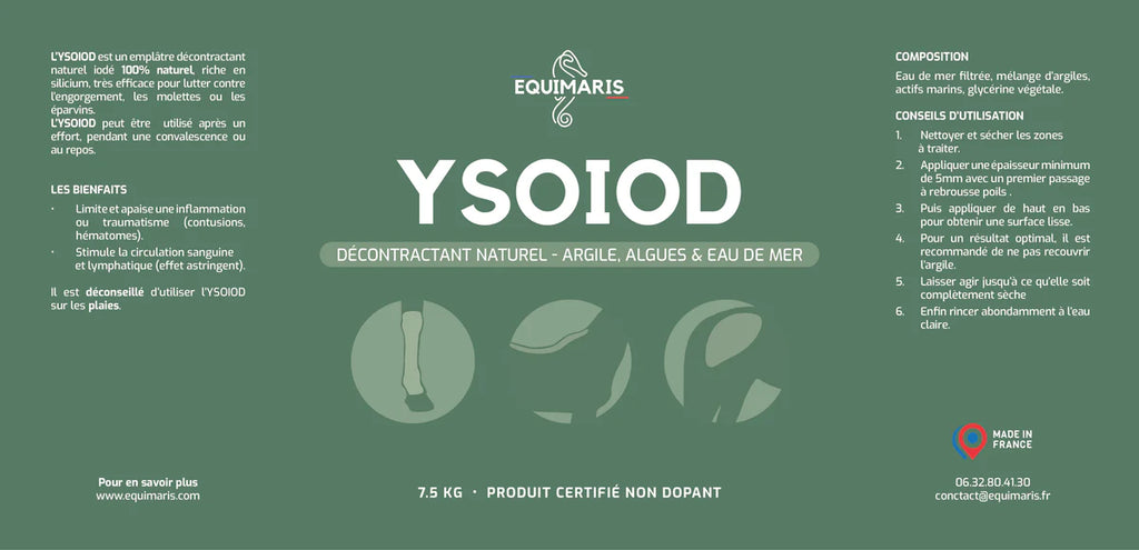 Ysoiod - Healing Clay - Equimaris