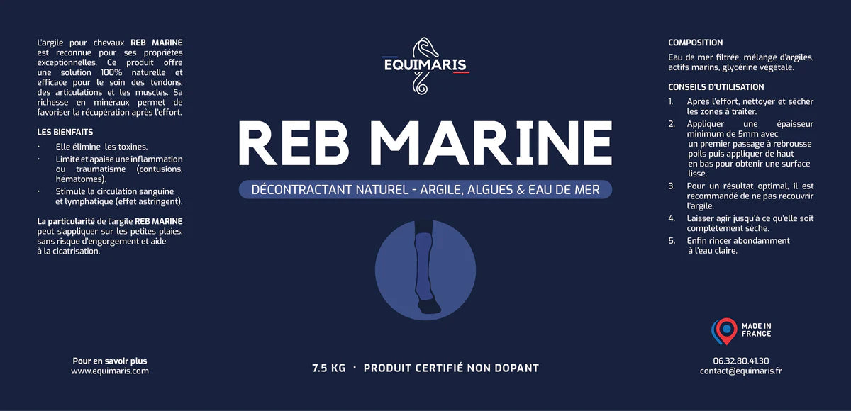 Reb Marine – Wiederverwerteter Lehm – Equimaris