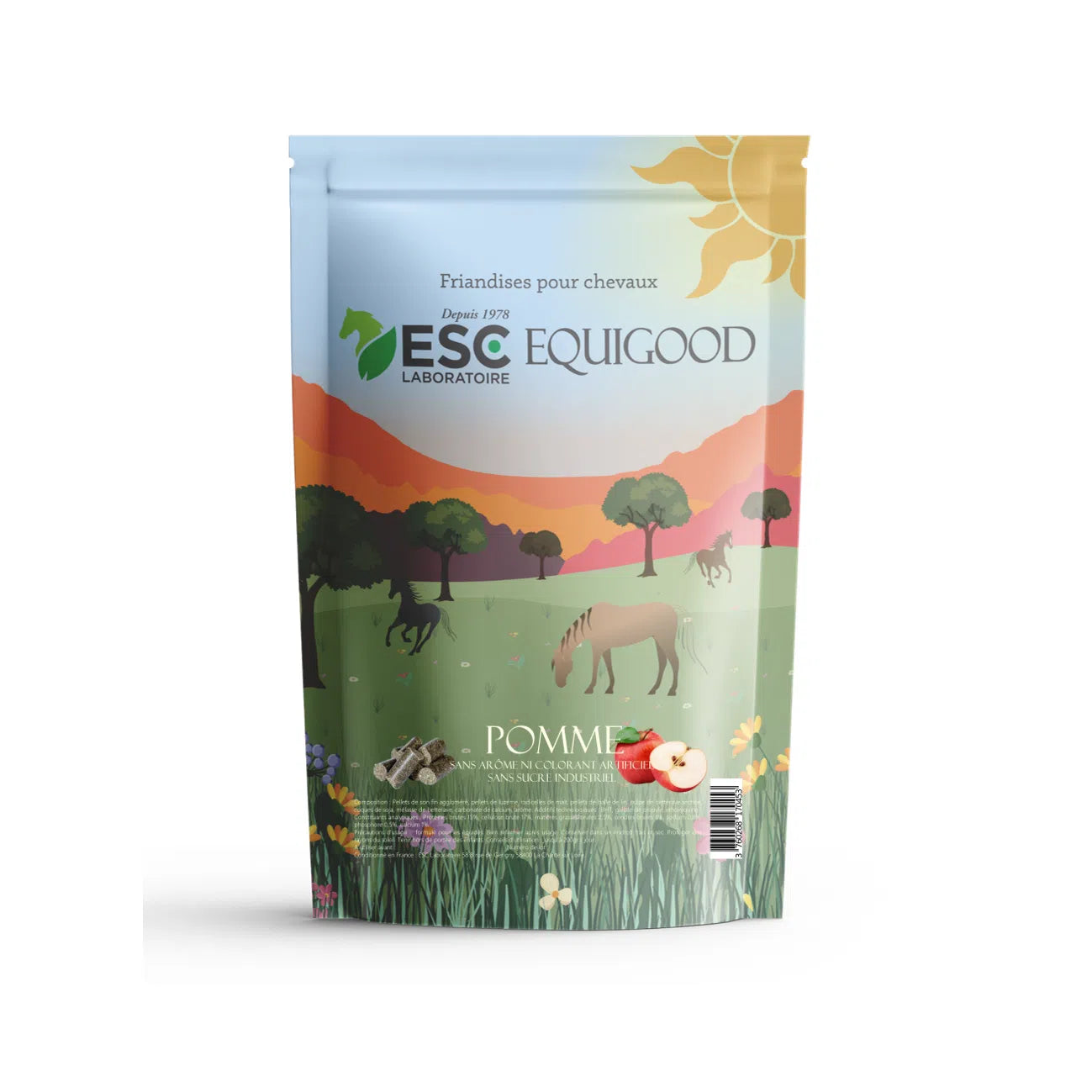 Equigood Fruit Pomme - Friandises pour chevaux - ESC Laboratoire