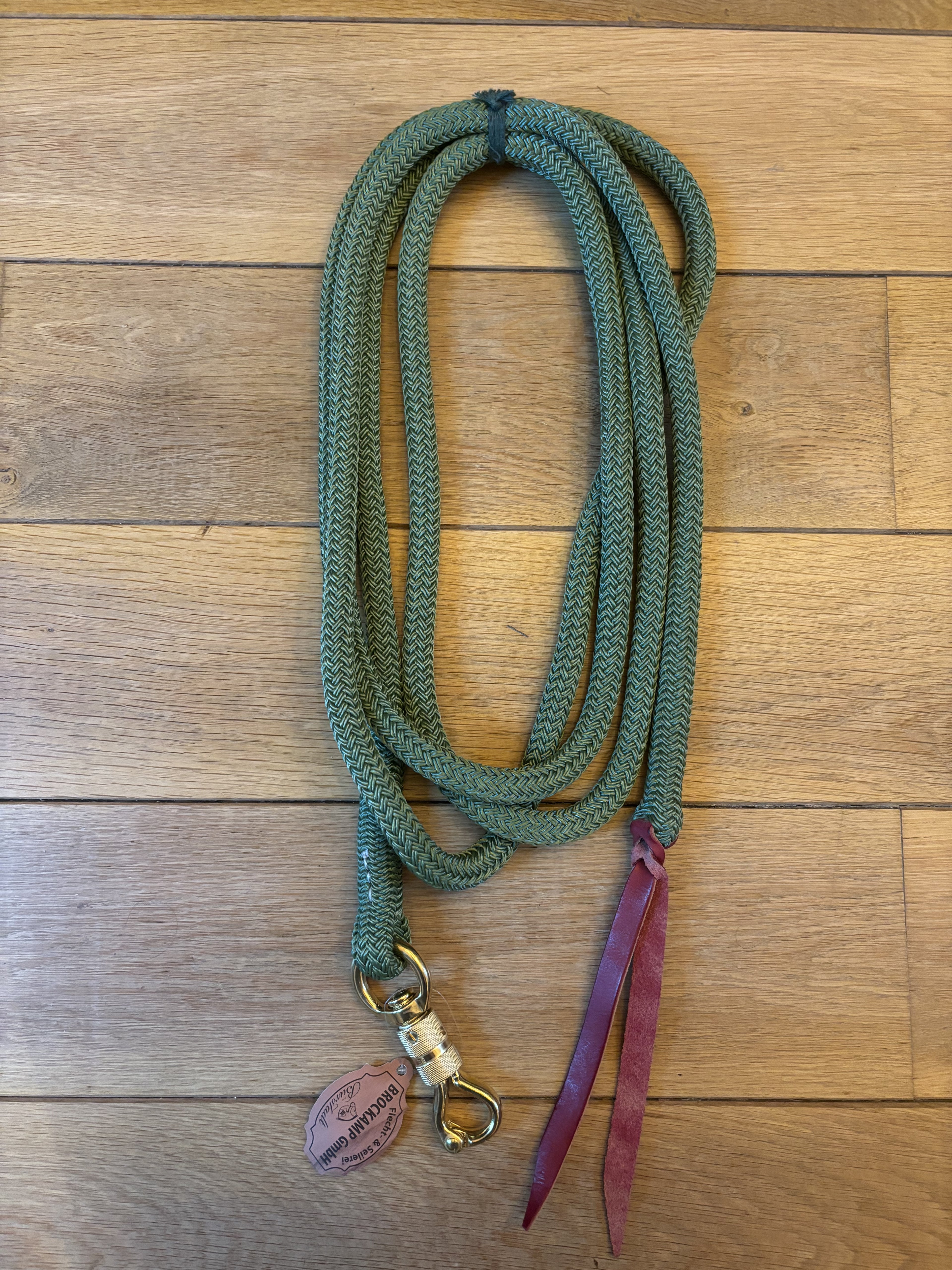 Longe Ethologique 3.70m, Olive - Brockamp