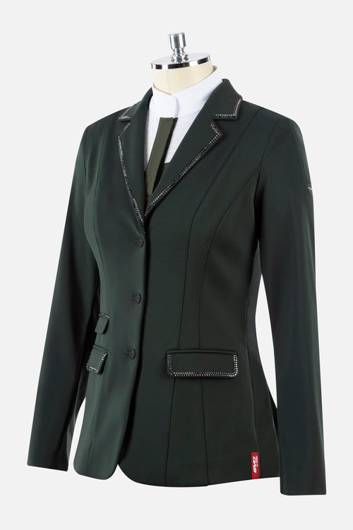 Animo Veste de concours femme déperlante à strass Lindsey
