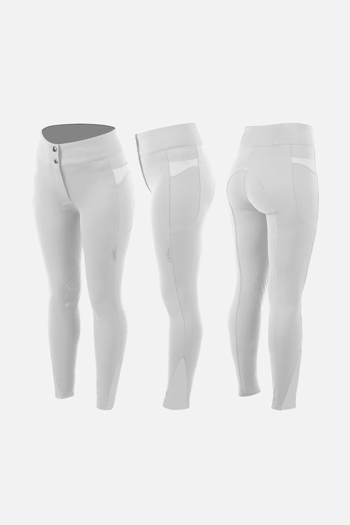 Animo Pantalon effet seconde peau Nicky, genoux grip