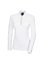 Haut zip-shirt selection manches longues, Blanc - Pikeur