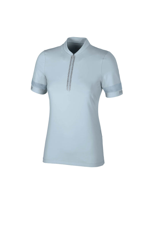 Haut Zip Shirt sélection, Pastel blue - Pikeur