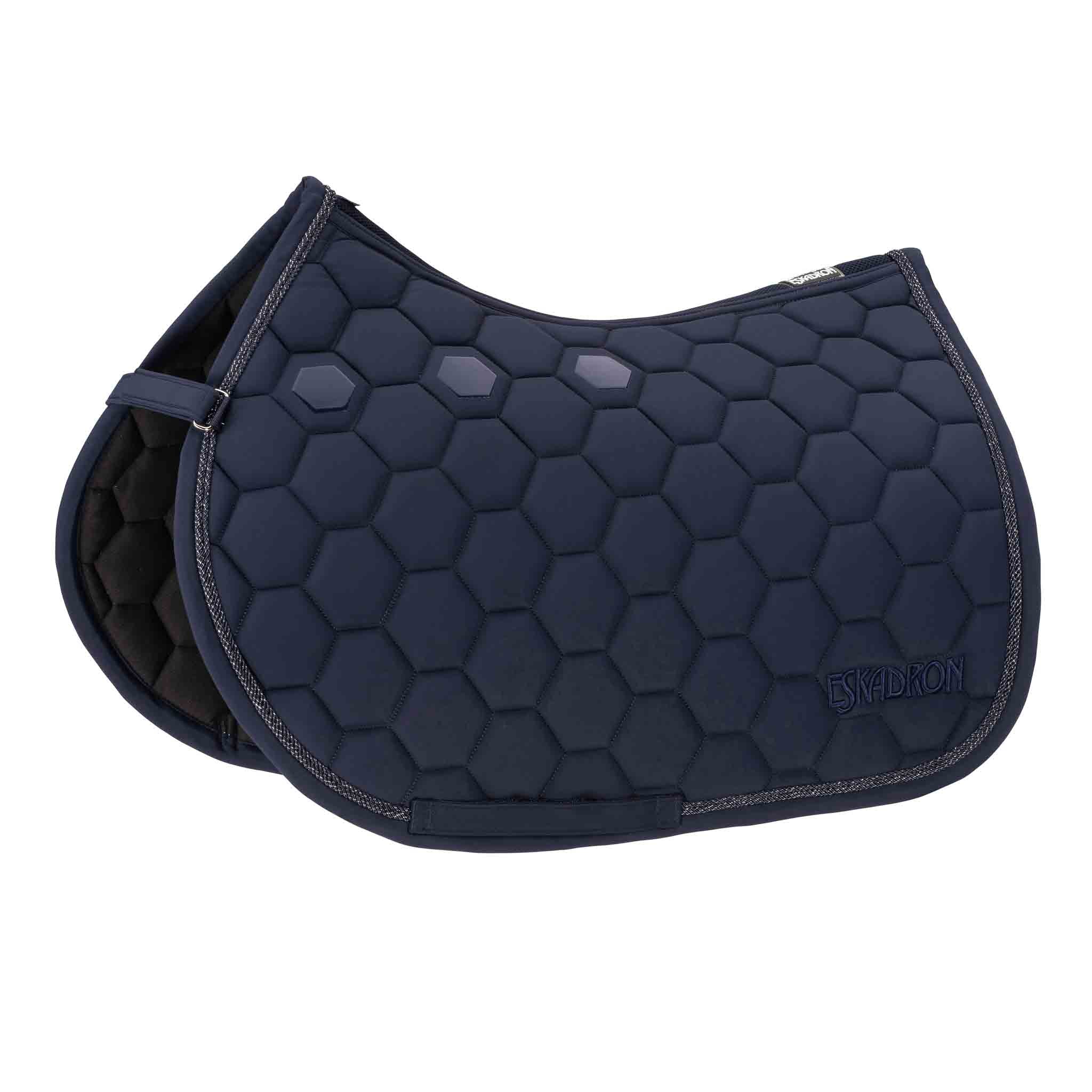 Tapis de selle Softshell, Bleu - Eskadron