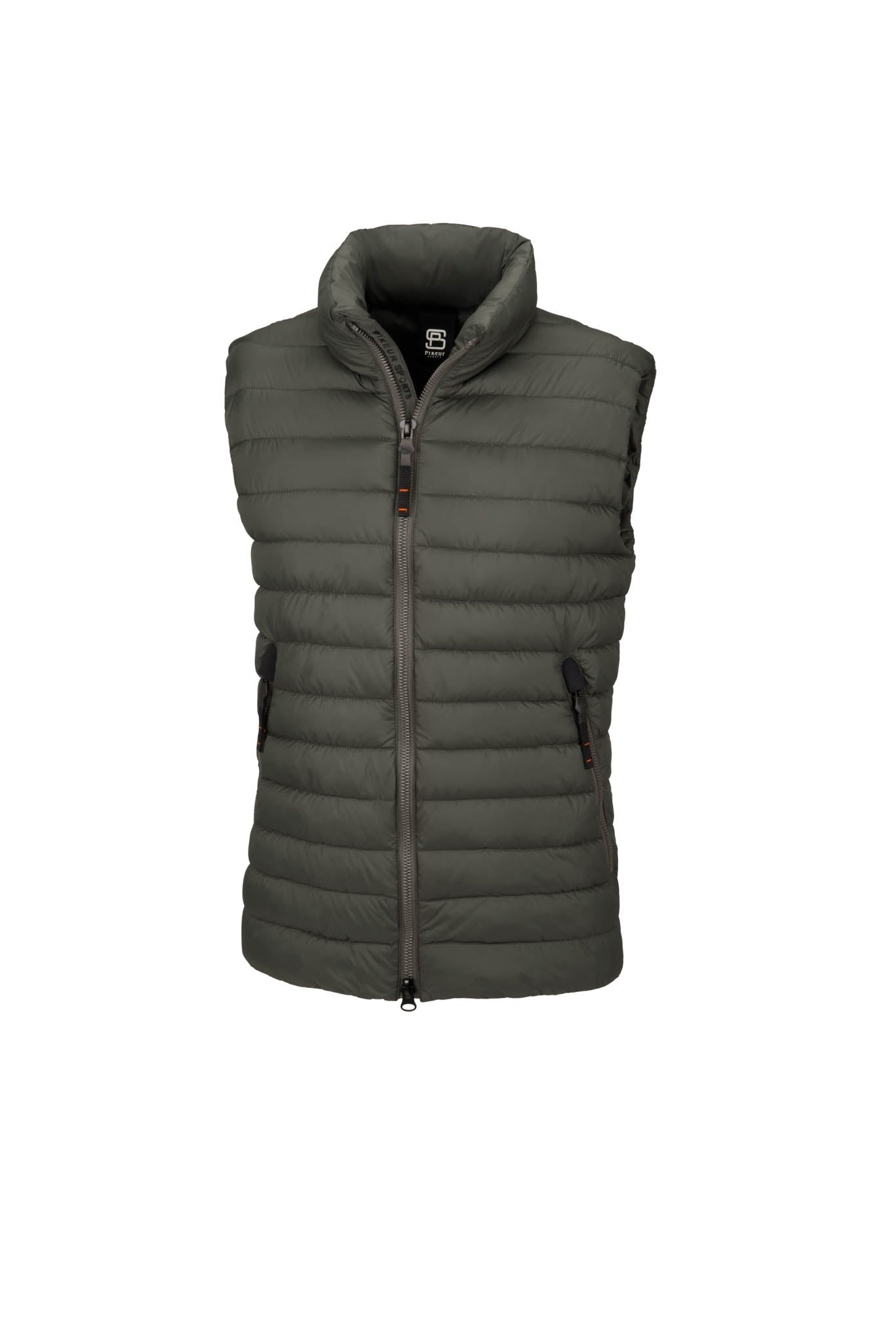 Doudoune sans manches homme, Quilt Waiscoast, Dark Olive - Pikeur