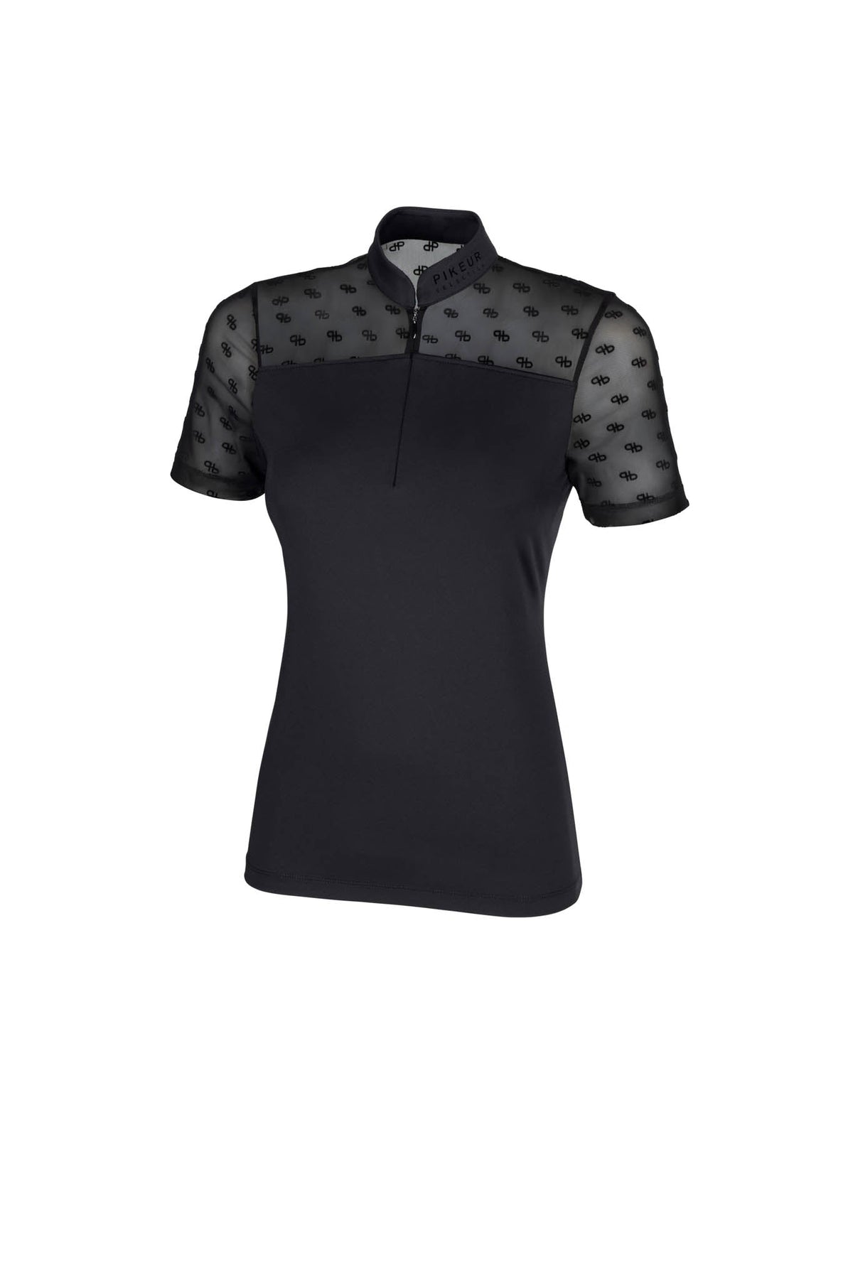 Pikeur Haut de concours zippé empiècements tulle Selection