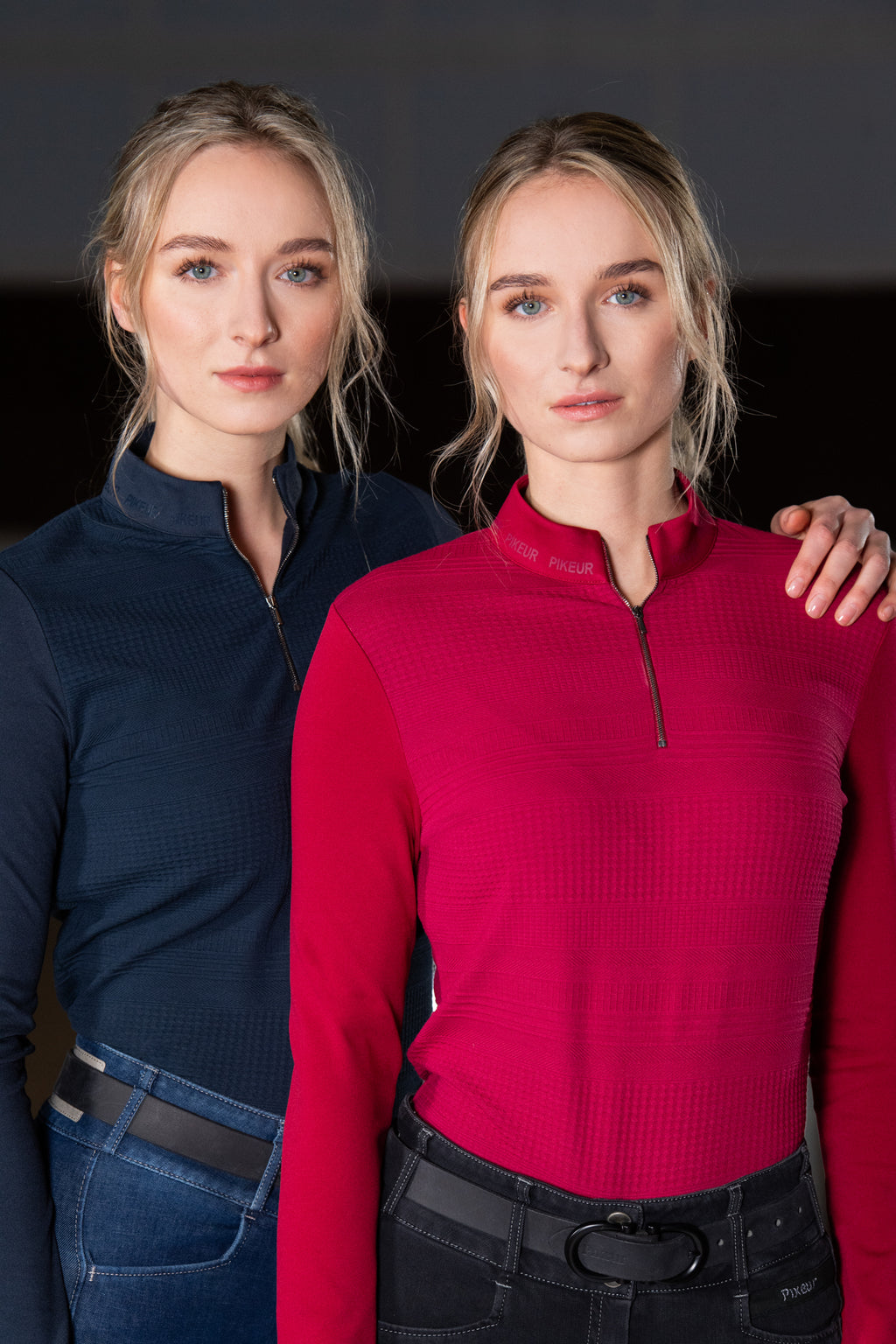 Structur shirt sports, rumba red - Pikeur