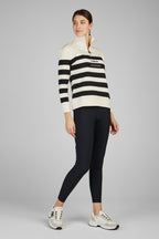 Sweater Athleisure, Off white / Black - Pikeur