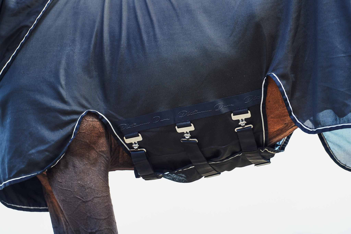 Fly rug, Navy - Platinum Pure