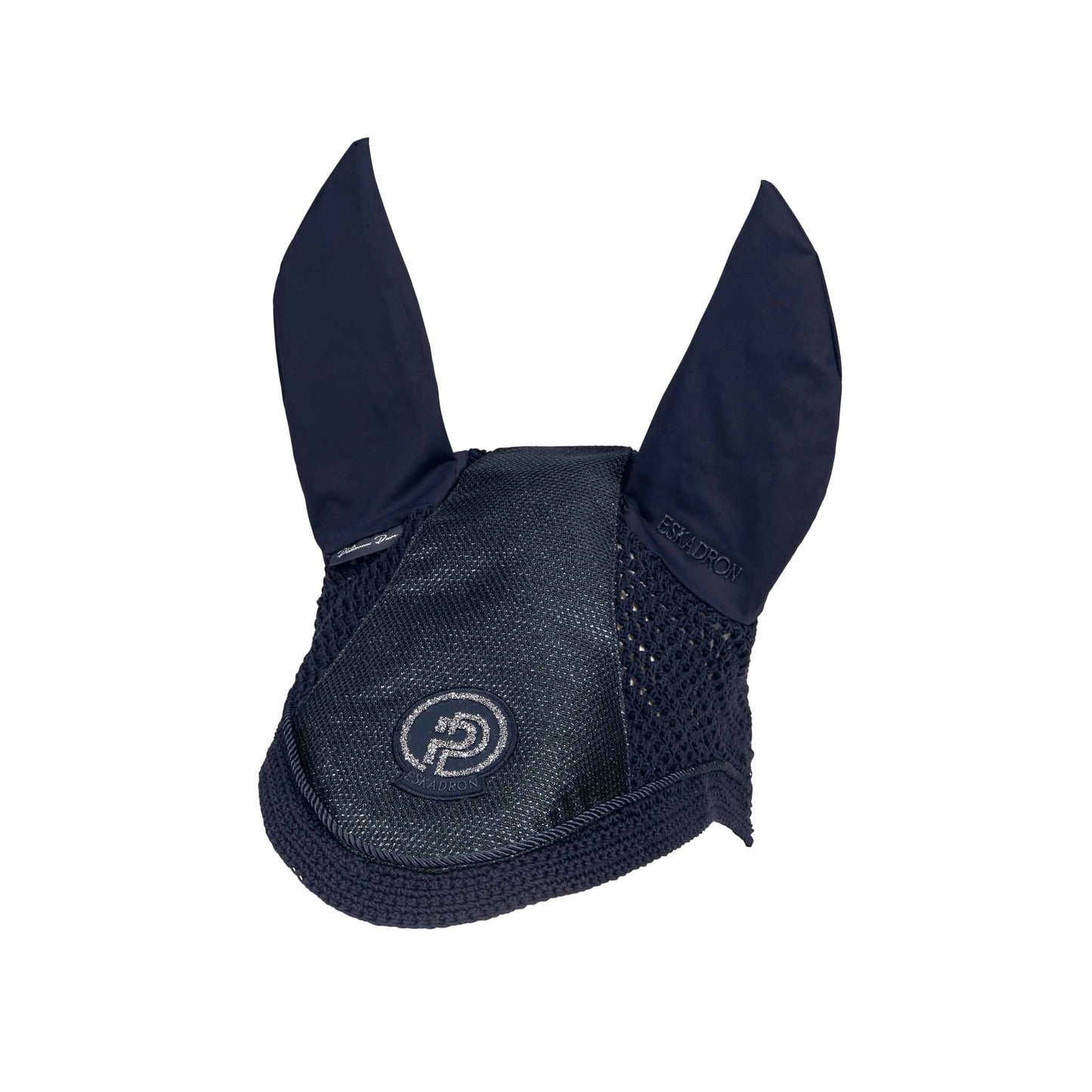 Bonnet Glitter Mesh, Navy - Platinum Pure