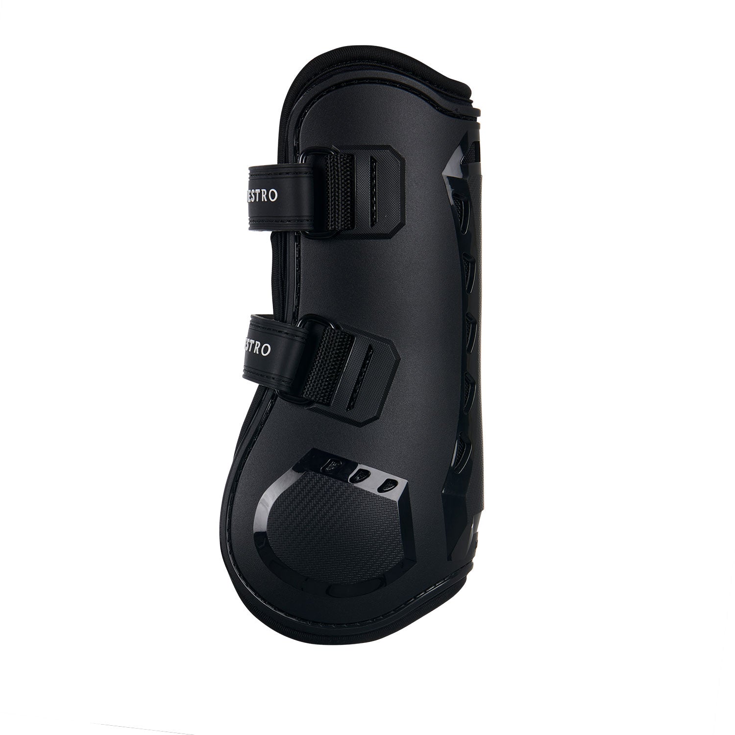 Guêtres en polyréthane et néoprène, noir - Equestro