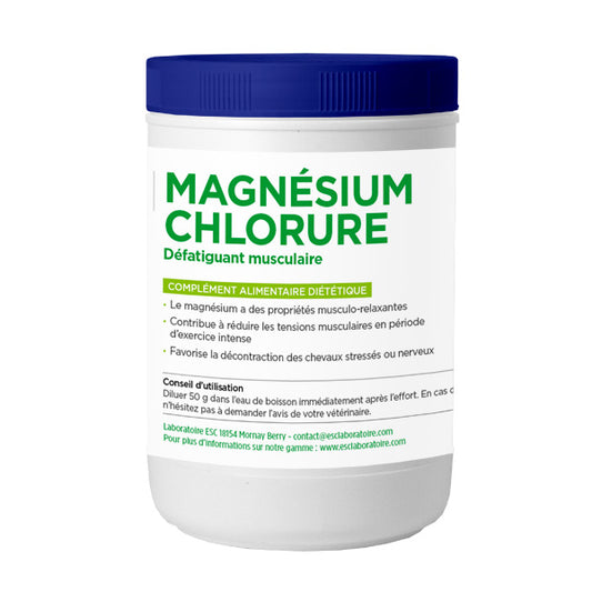 Magnésium Chlorure, récupération musculaire et gestion du stress - ESC Laboratoire