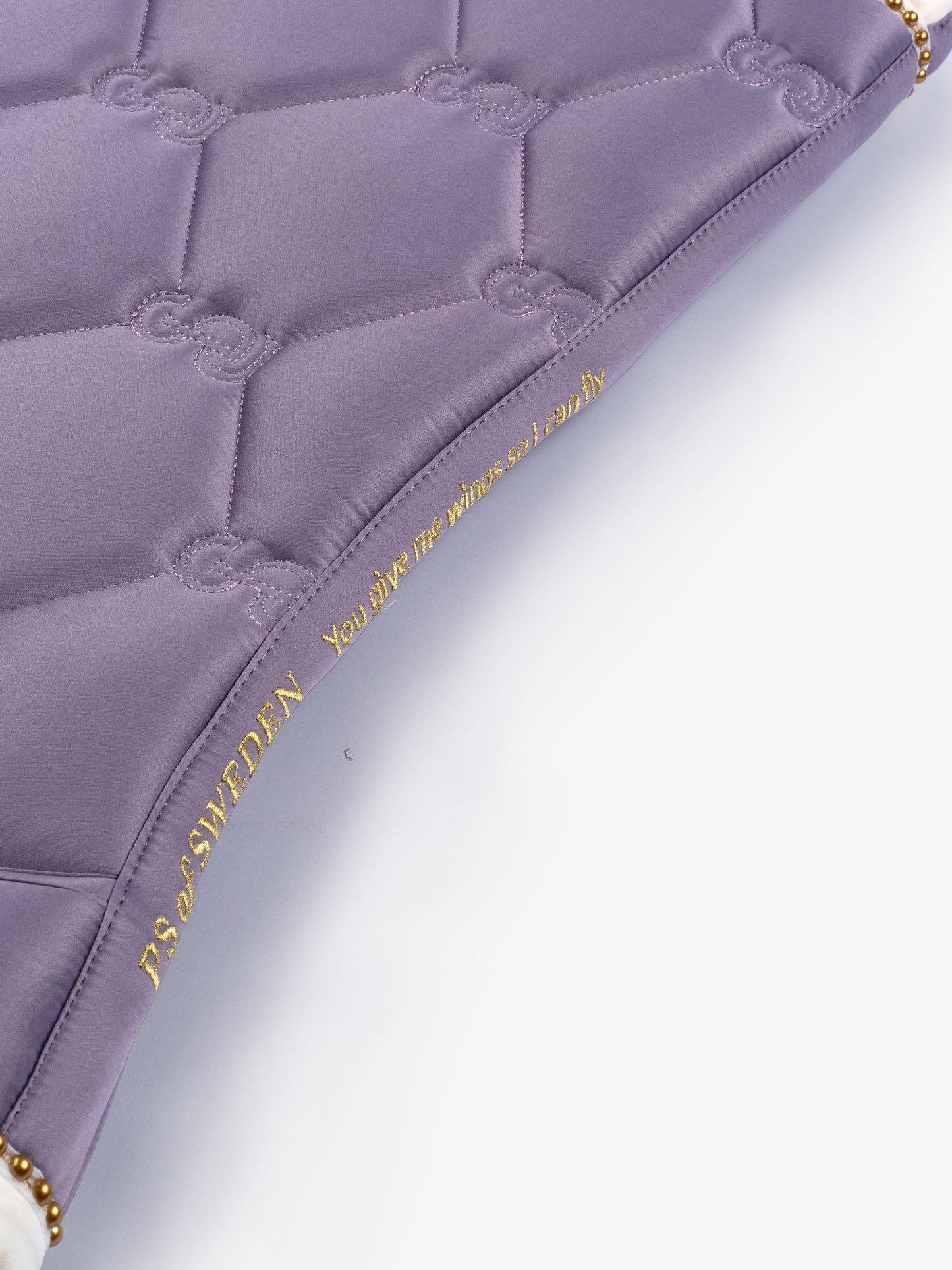 Tapis de dressage Ruffle Pearl, Lavender Grey - Ps of Sweden 2024