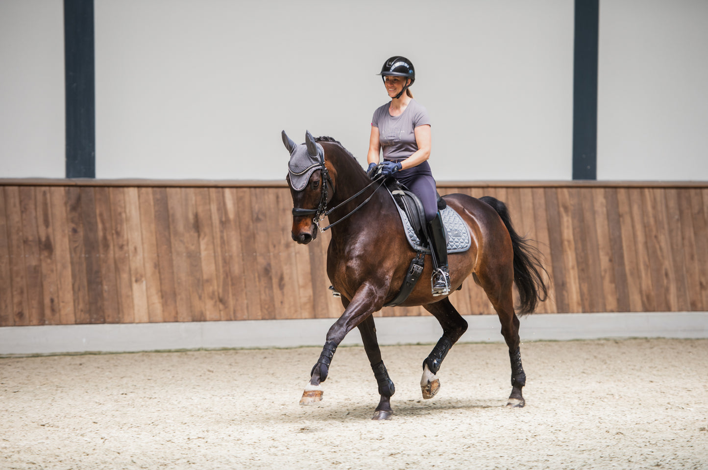 Guêtres de dressage Air Flow, postérieurs, Noir - Schockemöhle