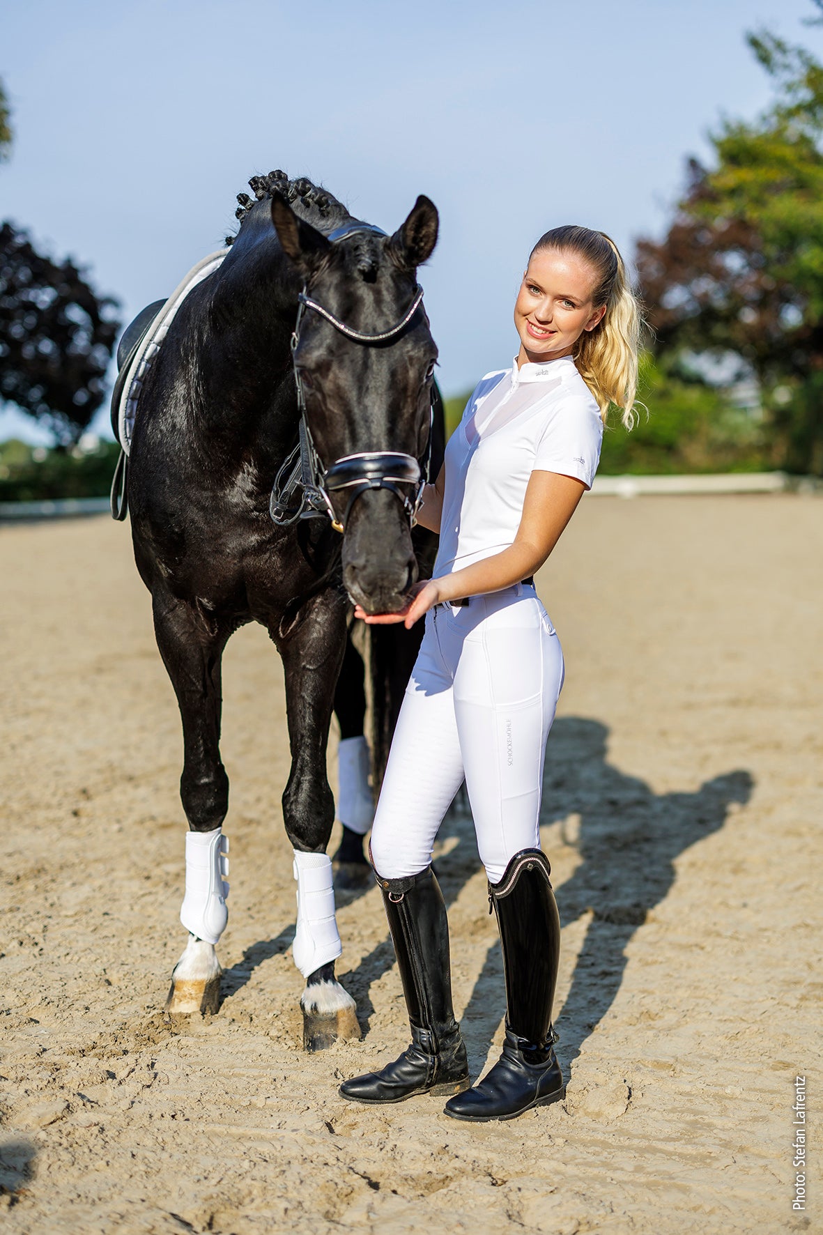 Polo de concours SpAnita, White - Schockemöhle Spring/Summer 25