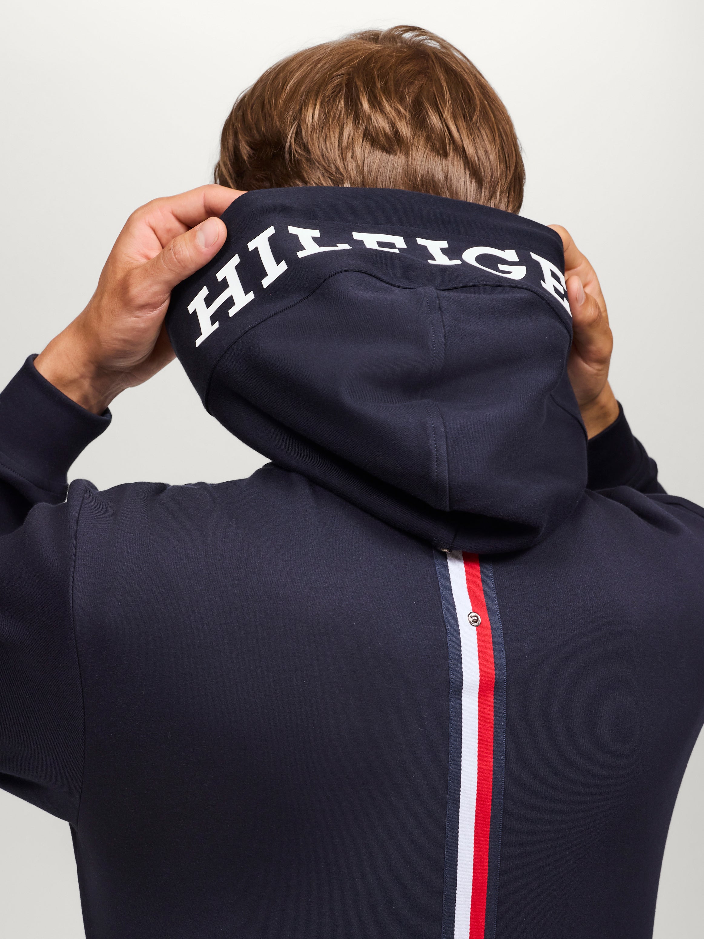 Hoodie zip Glenn, Desert Sky - Tommy Hilfiger Spring / Summer 25