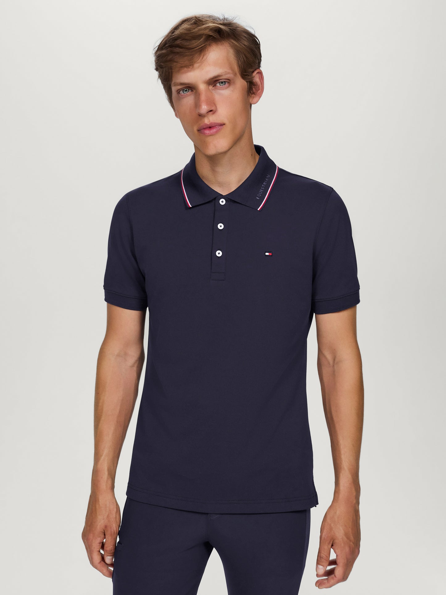 Polo homme Harrison Desert Sky - Tommy Hilfiger Spring / Summer 25