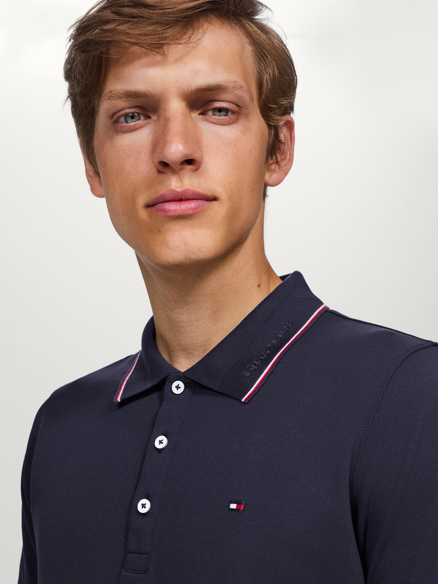Polo homme Harrison Desert Sky - Tommy Hilfiger Spring / Summer 25