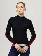 Carol zip riding Sweater - Tommy Hilfiger AW 25