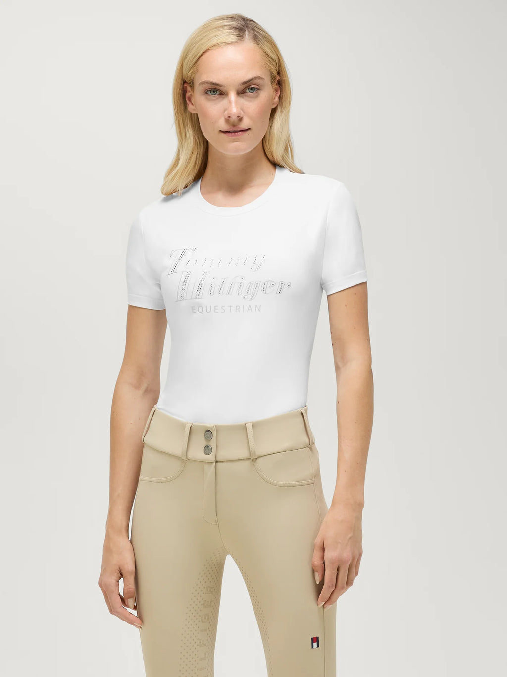 T-Shirt Malibu rhinestone - Tommy Hilfiger SS26